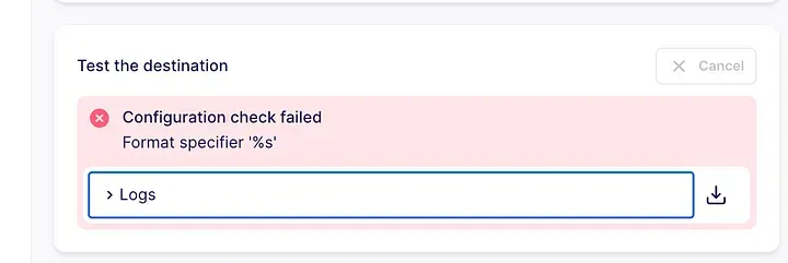 Airbyte configuration error for MongoDB connector